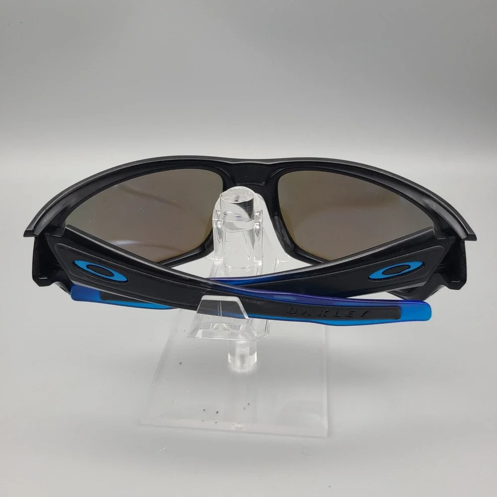 Oakley Turbine Sunglasses OO9263-3663 Matte Black Blue Mirror Sport Frame Only